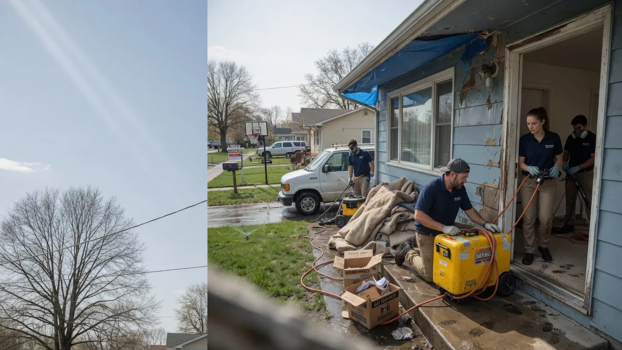 Basement Flood Cleanup in Oshkosh, WI near me